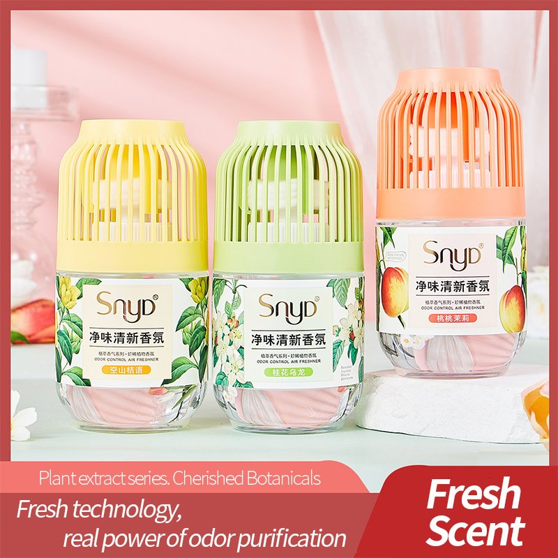 2024 Hot sale of non-fire aromatherapy indoor bathroom air purification fragrant gel to help sleep