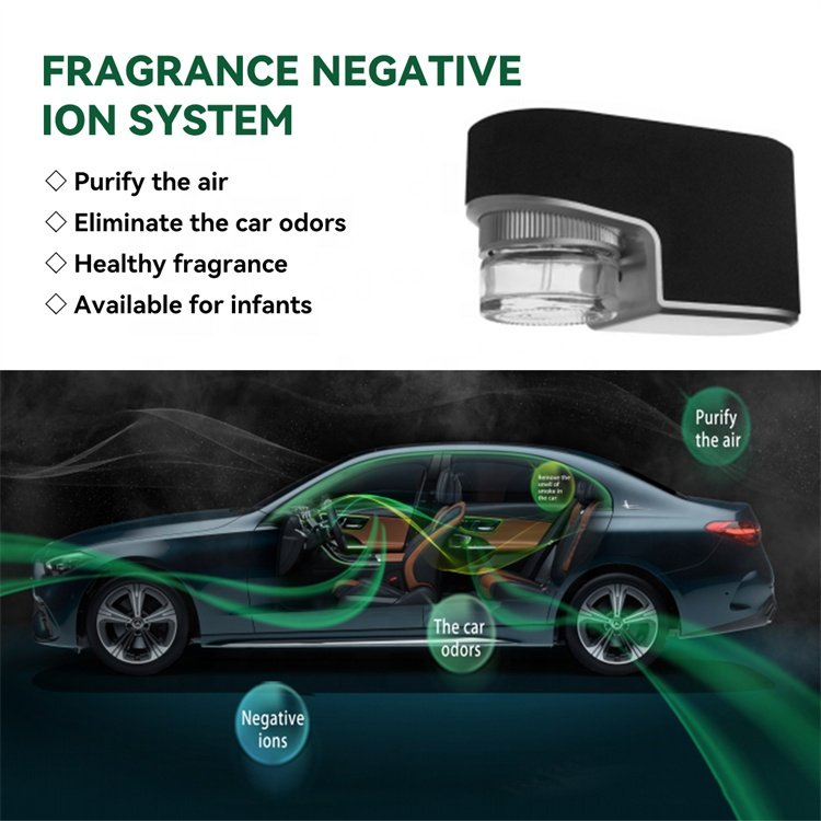 APP control mini aluminum alloy custom perfume diffusers luxury car freshener