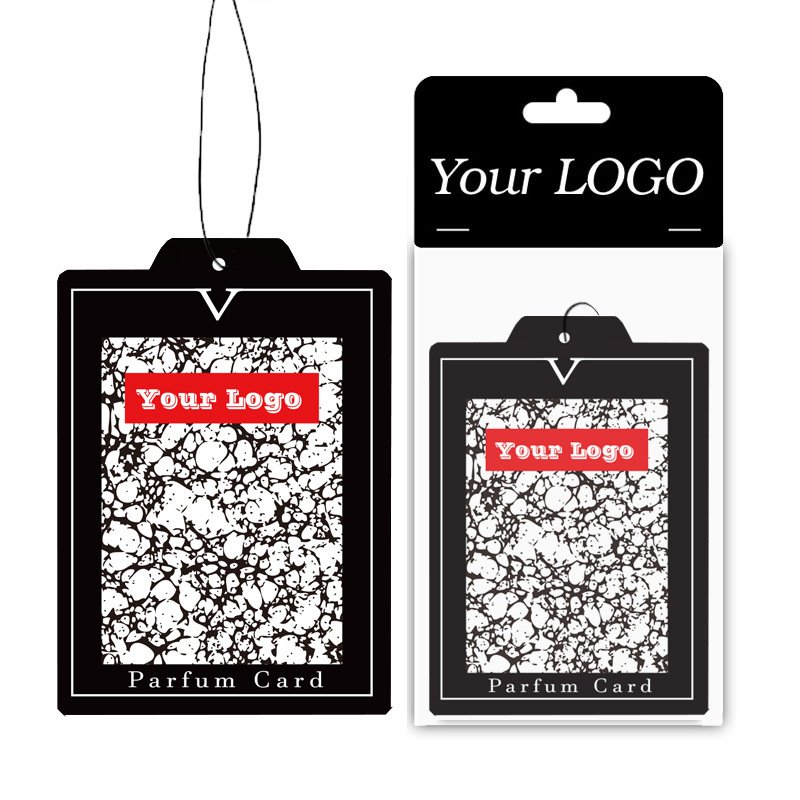 Car Accessories Air Freshener Brand Perfume Scents Fragrance Car Air Freshener Cotton Paper Tablets Customized Shape and Scents