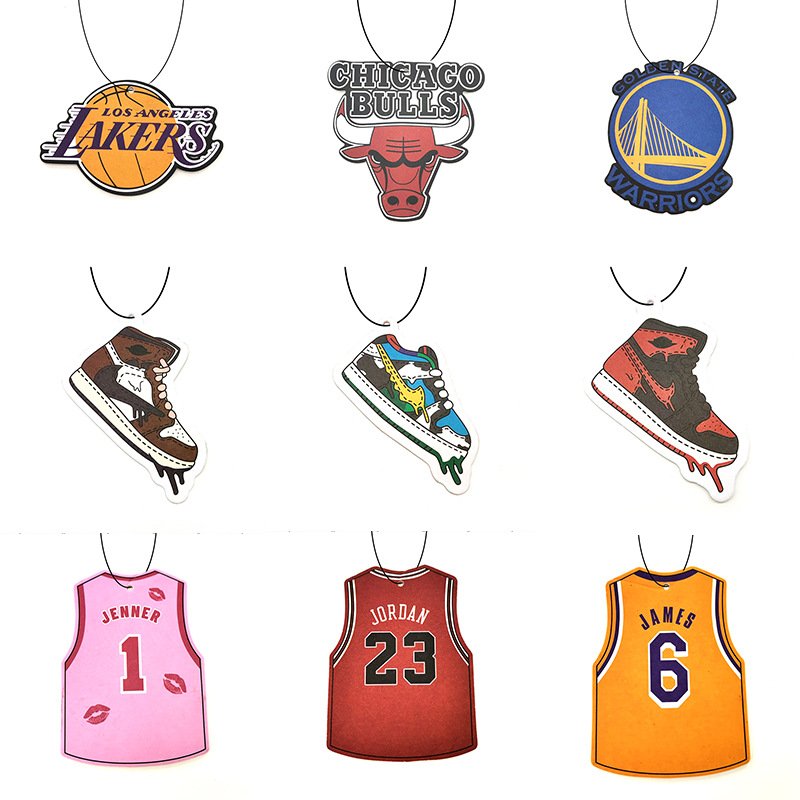 Car Accessories Air Freshener Brand Perfume Scents Fragrance Car Air Freshener Cotton Paper Tablets Customized Shape and Scents