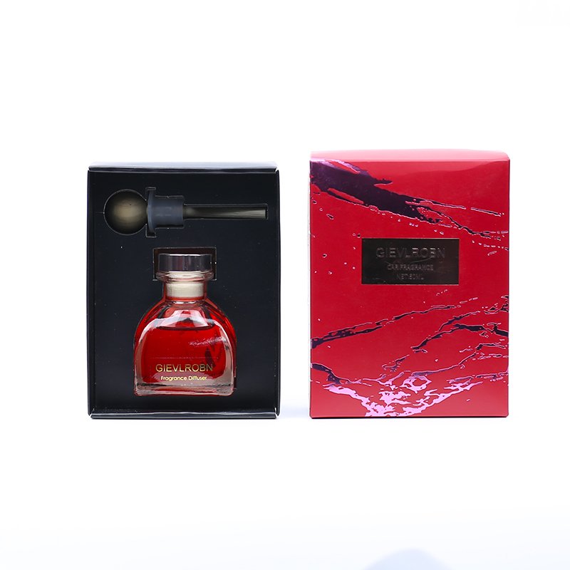 OEM customized Hot Selling Fragrance 50ml alcohol free Oil private label luxury Car Perfume Glass Bottle Car Air Freshener ODM