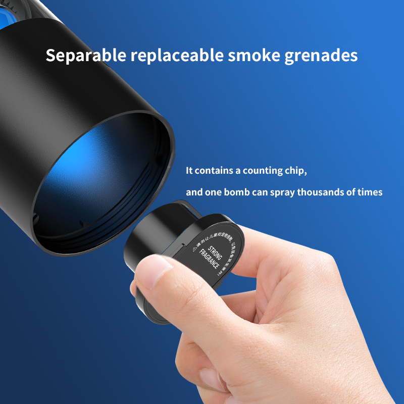 Trending Products 2024 New Arrivals Black Intelligent Car Air Freshener Smart Spray Aromatherapy