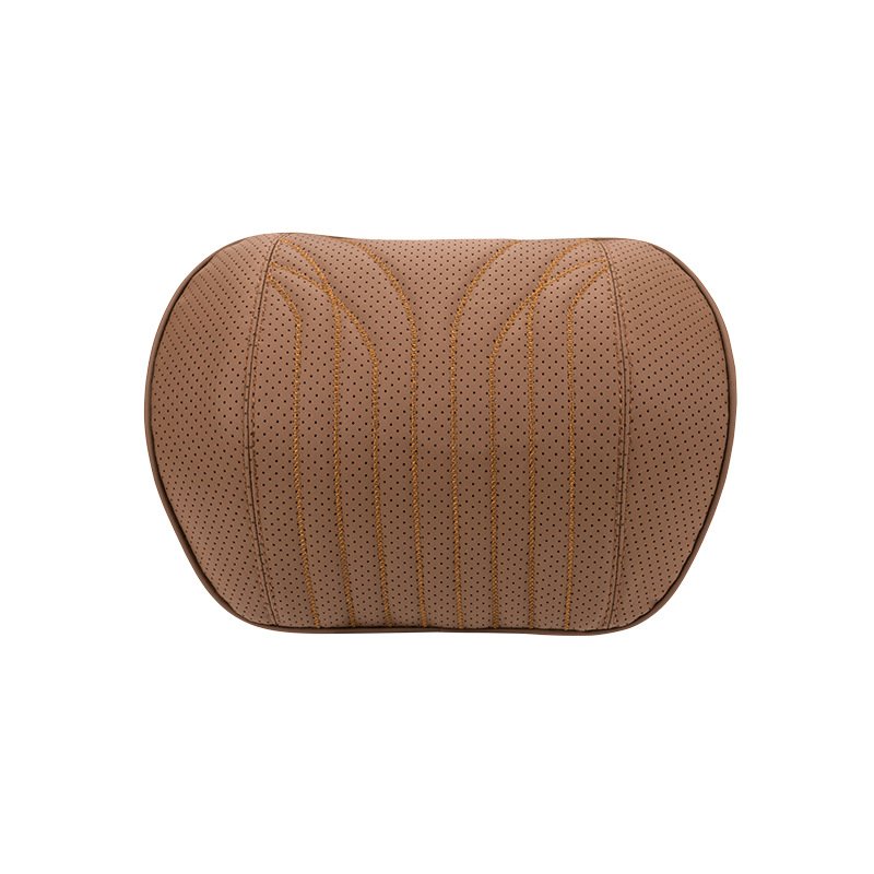 Car Headrest Neck Waist Pillow Lumbar Pillow Breathable Memory Cotton Ergonomic Design Support Lumbar Cushion Travel Pillow