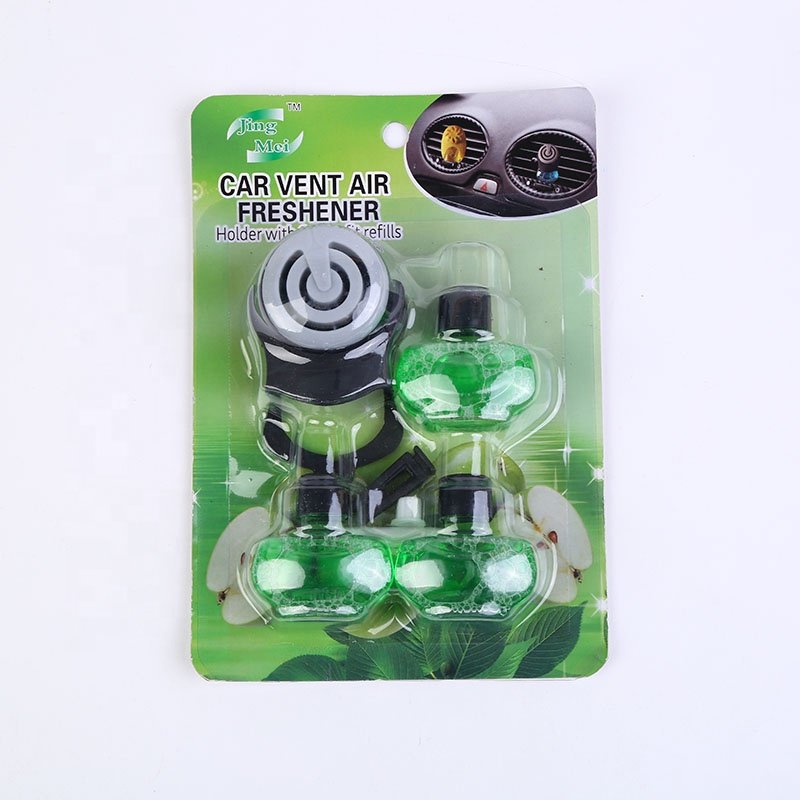 High quality Promotion Gift 3Pcs In 1 Set Liquid car vent air freshener