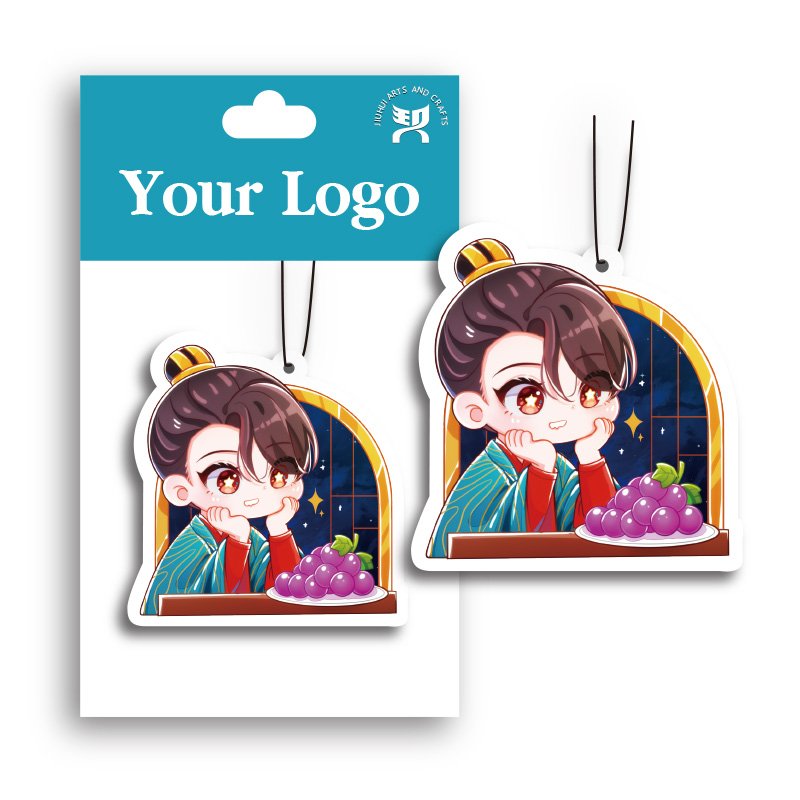 Custom High Quality Logo Cute Paper Air Freshener for Cars Removes Odors and Leaves a Clean Scent