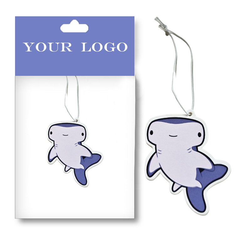 Boce Custom Logo And Design Strong Scent Customized Logo Paper Car Air Fragrance Air Freshener Luxury Car Air Freshener