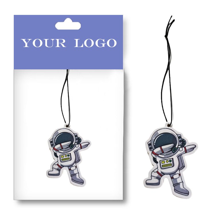 Boce Custom Logo And Design Strong Scent Customized Logo Paper Car Air Fragrance Air Freshener Luxury Car Air Freshener