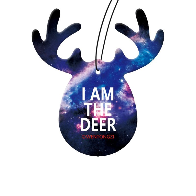 Custom Car Air Freshener Diffuser Car Air Freshener Cotton Paper Customized Shape and Scents Hanging Air Freshener Tablets