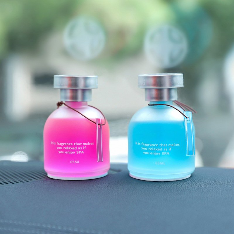 IKEDA new product Personalised custom fragrance car perfume bottle car