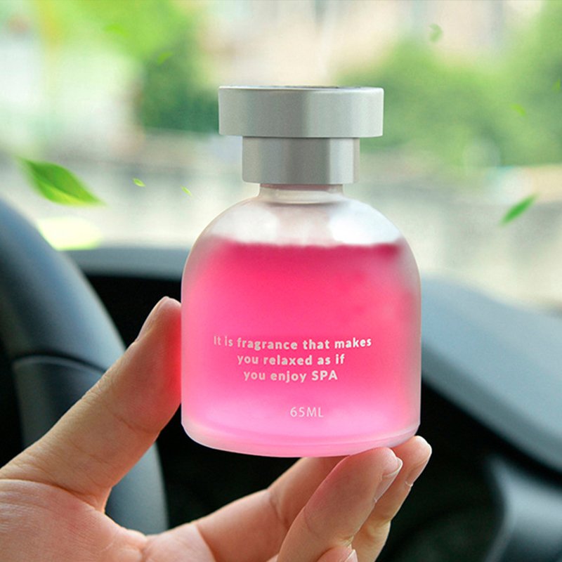 IKEDA new product Personalised custom fragrance car perfume bottle car