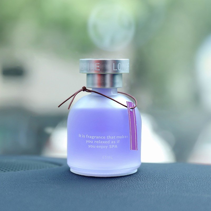 IKEDA new product Personalised custom fragrance car perfume bottle car