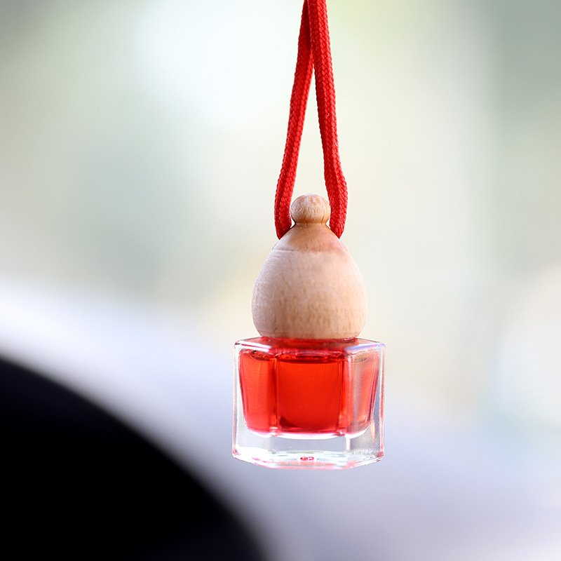 Natural Air Freshener 10 Ml Car Perfume Glass Diffuser Empty Bottle Hanging Air Fragrances for Car