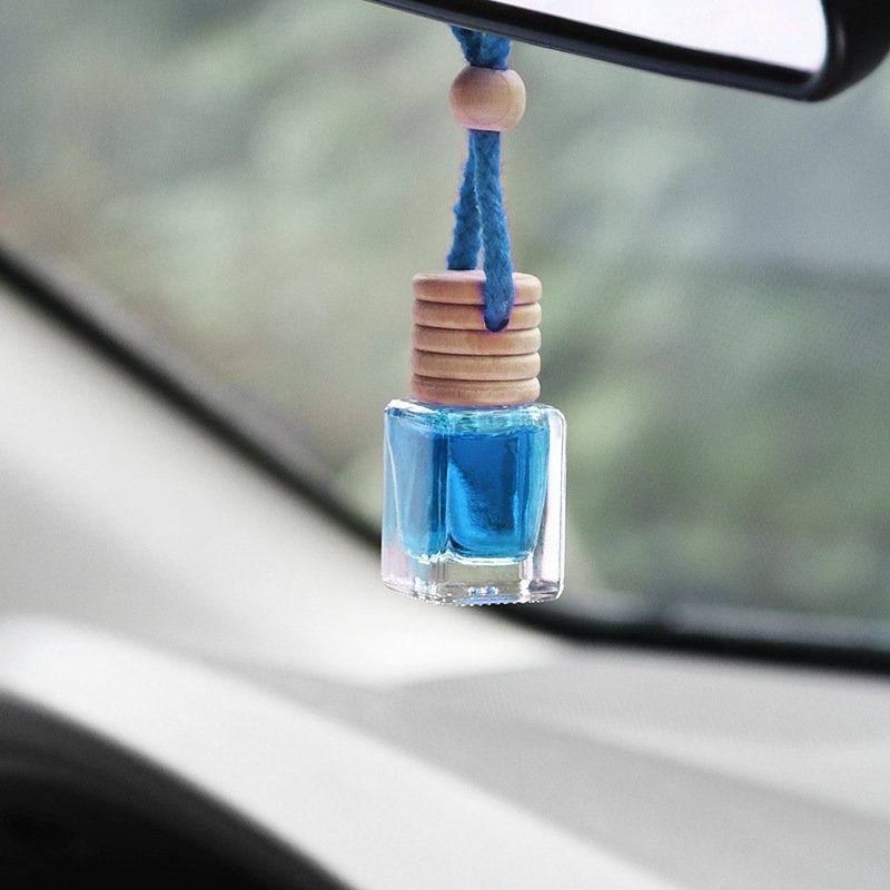 Natural Air Freshener 10 Ml Car Perfume Glass Diffuser Empty Bottle Hanging Air Fragrances for Car