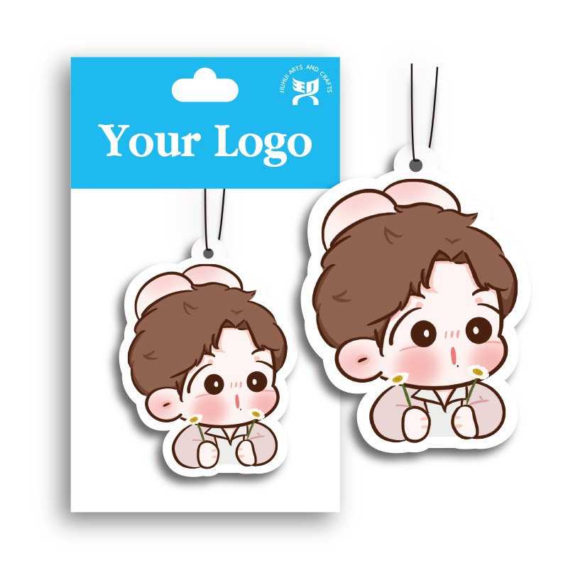 Customized Size Hanging Paper Air Freshener for In-Car Use Wholesale Products