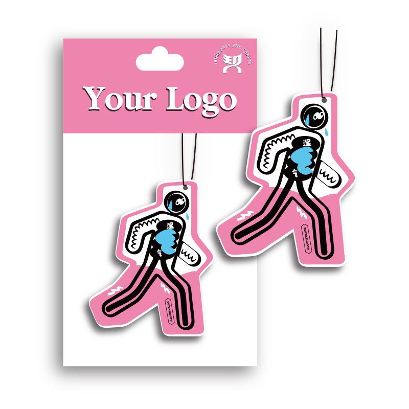 Customized Size Hanging Paper Air Freshener for In-Car Use Wholesale Products