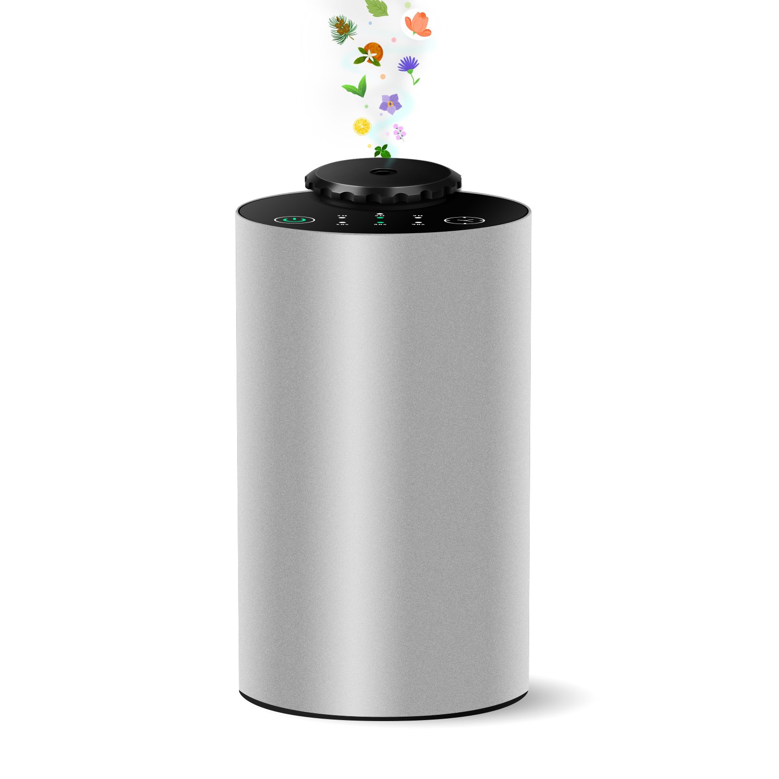 Car Aromatherapy Portable Pure Metal Electric Aroma Diffuser Aromatherapy Air Waterless Scent usb Essential Oil Diffuser Machine