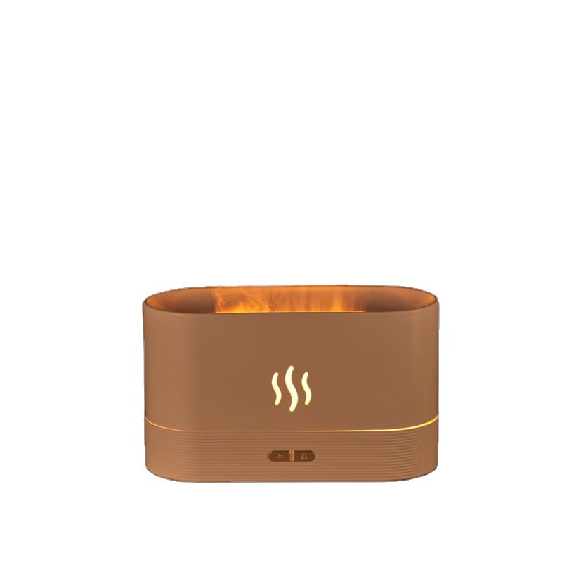 180ML USB Essential Oil Diffuser Simulation Flame Ultrasonic Humidifier Home Office Freshener Fragrance aroma therapy diffuser
