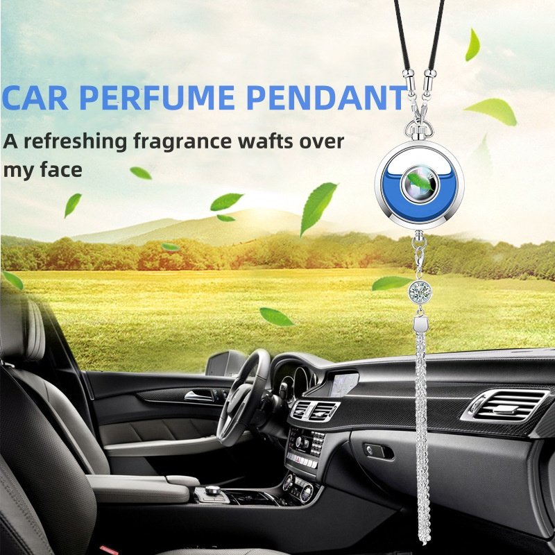 Custom Design Car Logo Perfume Pendant Hanging Car Perfume Bottle Car Air Freshener