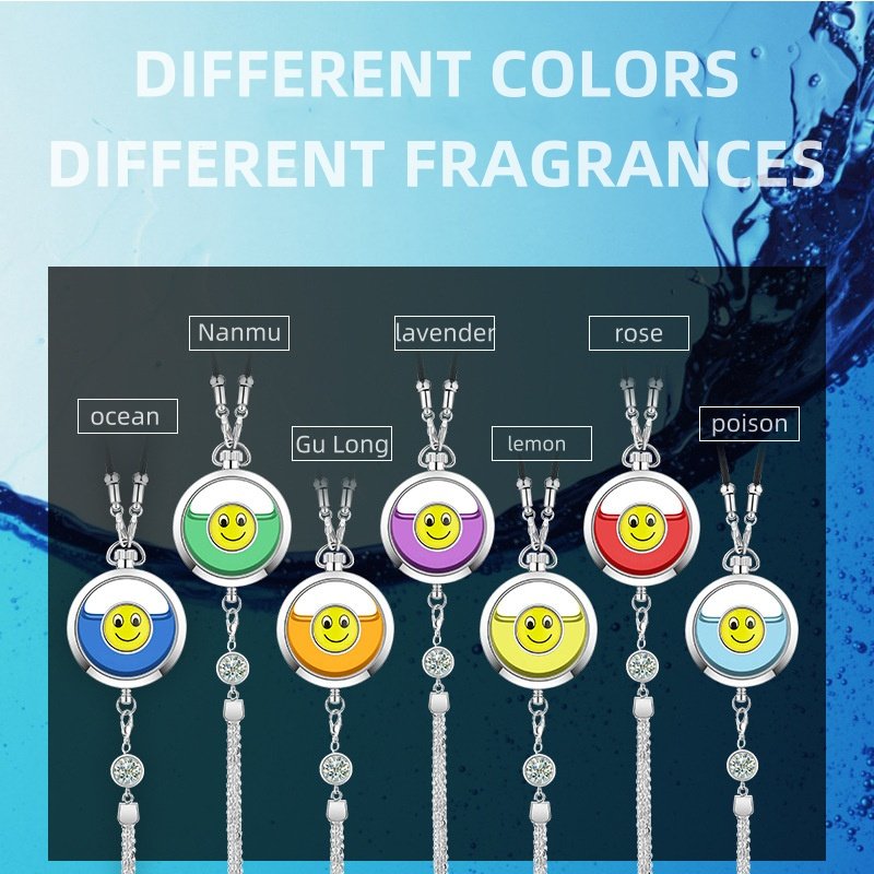 Custom Design Car Logo Perfume Pendant Hanging Car Perfume Bottle Car Air Freshener