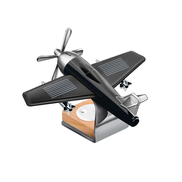 Car Vehicle Perfume Bottle Gragrance Aromatherapy Aircraft Decoration Solar Energy Automatic Rotating Car Aromatherapy