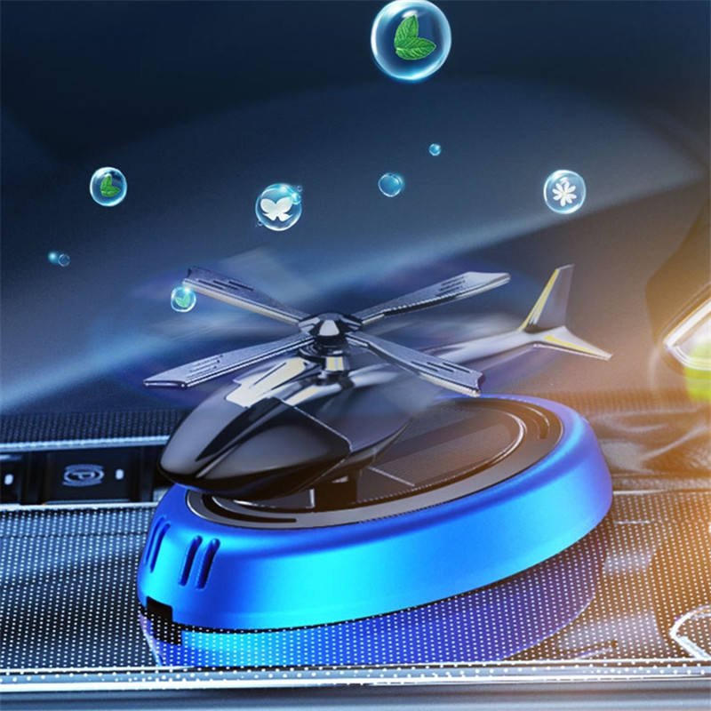 Wholesale car perfume solar helicopter decoration car perfume