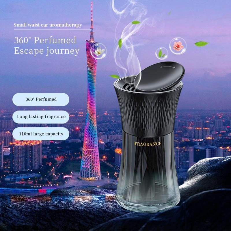Car air is fresh smell diffuser portable small waist car aroma 110ML large capacity lasting fragrance electroless