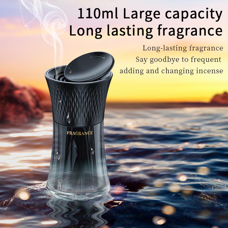 Car air is fresh smell diffuser portable small waist car aroma 110ML large capacity lasting fragrance electroless