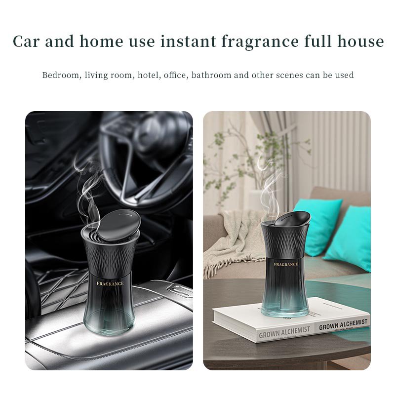 Car air is fresh smell diffuser portable small waist car aroma 110ML large capacity lasting fragrance electroless