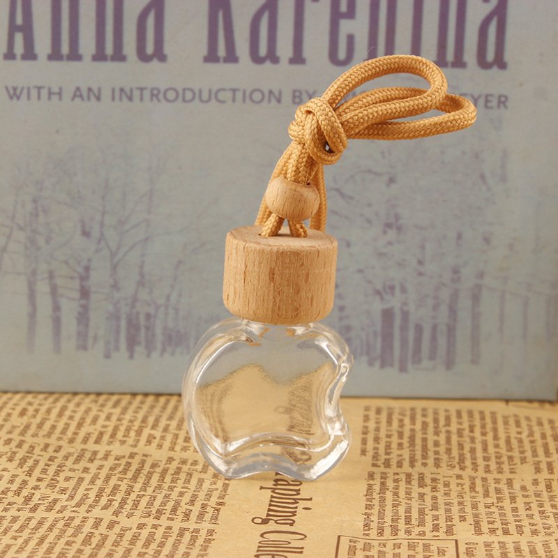 Car Air Freshener Custom Logo Round Hanging Flower Fragrance Oil Diffuser Car Stone Air Freshener