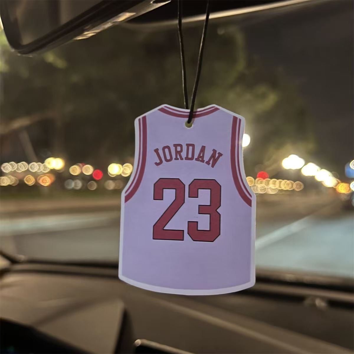 Hot custom paper air freshener NBA personality Kobe James Rose Jordan ball suit Cologne fragrance custom air freshener