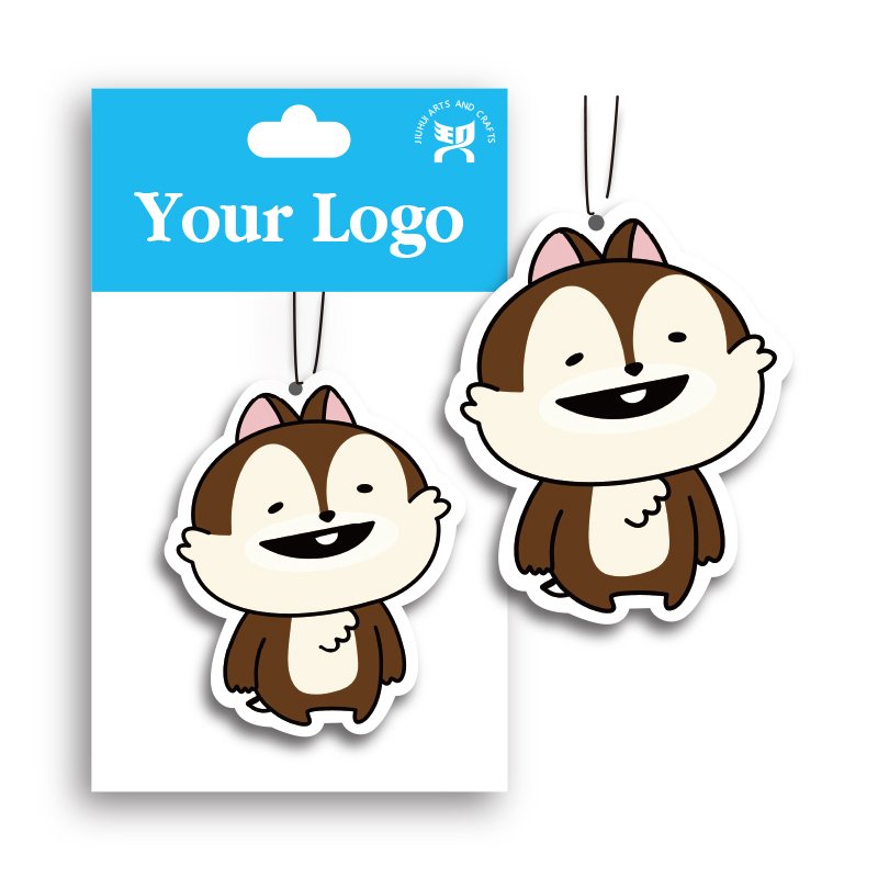 Custom Logo Air Freshener with Perfume Scent for Placing in Cars