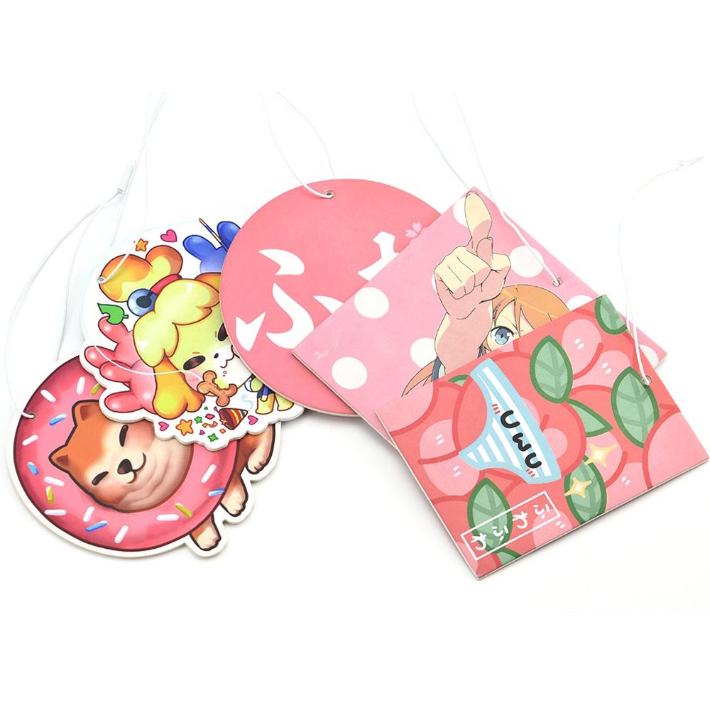 Customized Design Funny Hanging Air Freshener Custom Paper Car Air Freshener