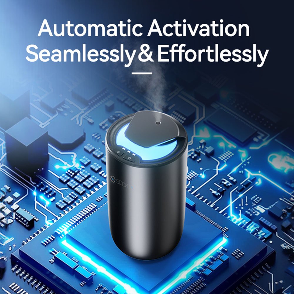SCENTA Wholesale Smart Motion Sensor Premium Nano Aroma Diffuser in The Car,Wireless Natural Perfume for Car Smell Air Freshener