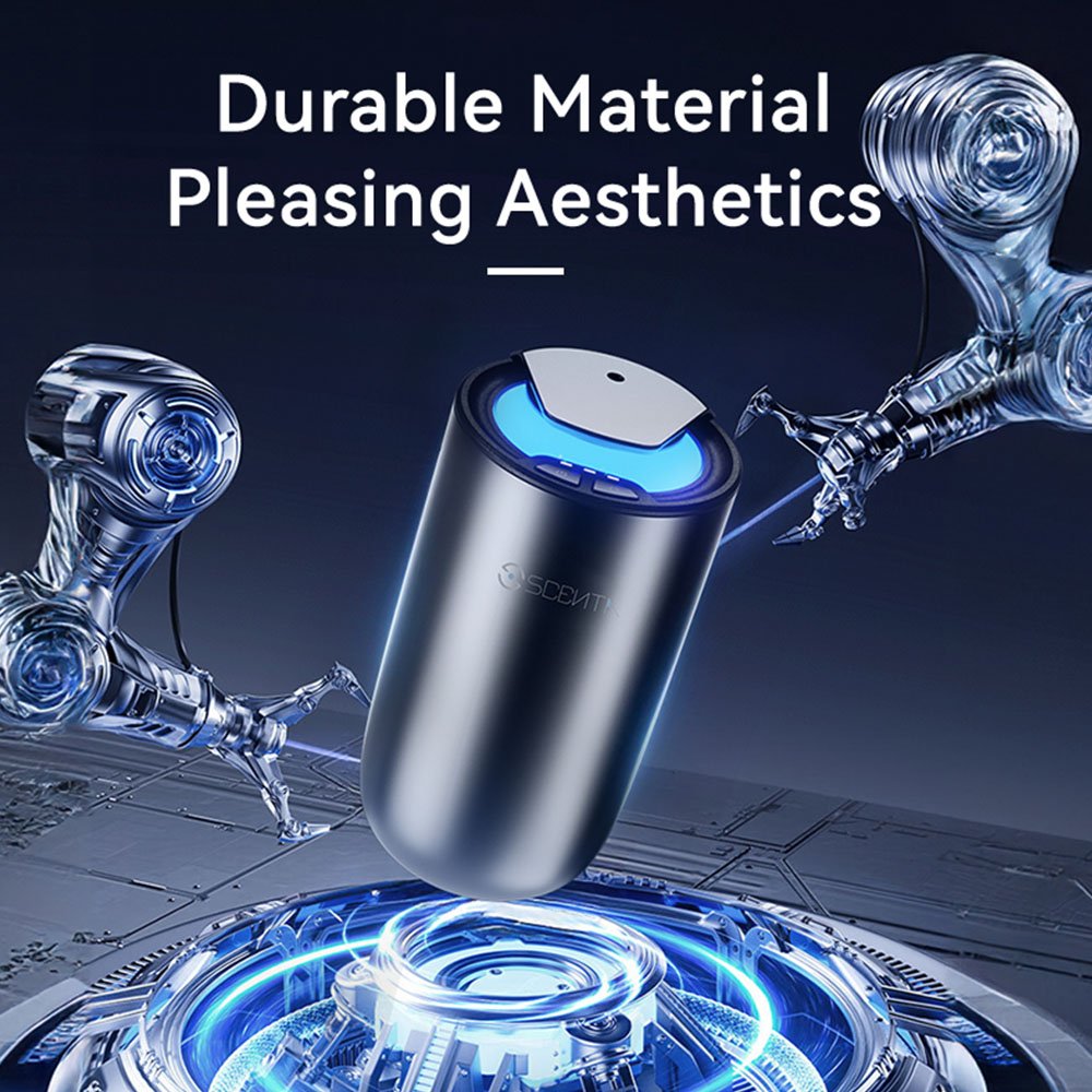 SCENTA Wholesale Smart Motion Sensor Premium Nano Aroma Diffuser in The Car,Wireless Natural Perfume for Car Smell Air Freshener