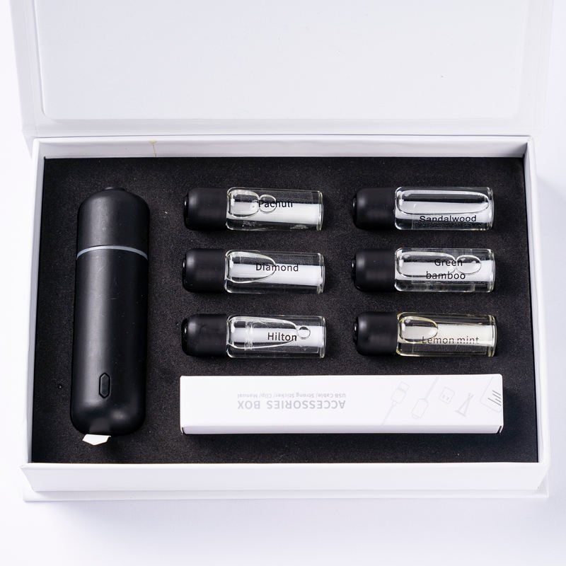 Wholesale Plastic Air Vent Freshener Ultrasonic Electric Nebulizer Waterless USB Aroma Diffuser For Car