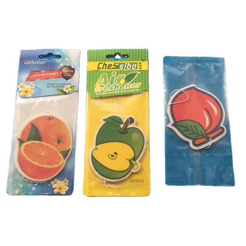 Modern Air Fresheners Cars Funny Flavoured Incense Different Shapes-Apple Lily Ocean Cologne Fragrant Paper Incense Lavender