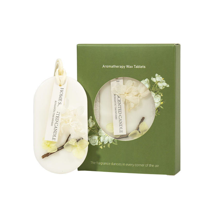 Home Hanging Type Organic Botanical Dried Flower Scented Wax Sachet Air Freshener
