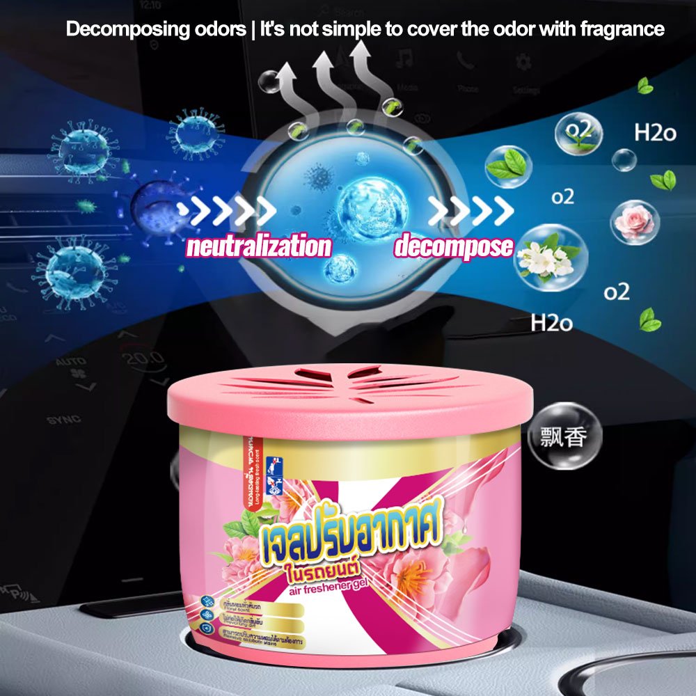 Best Selling Long-Lasting Car Air Freshener from Thailand Custom Scent with Different Smells