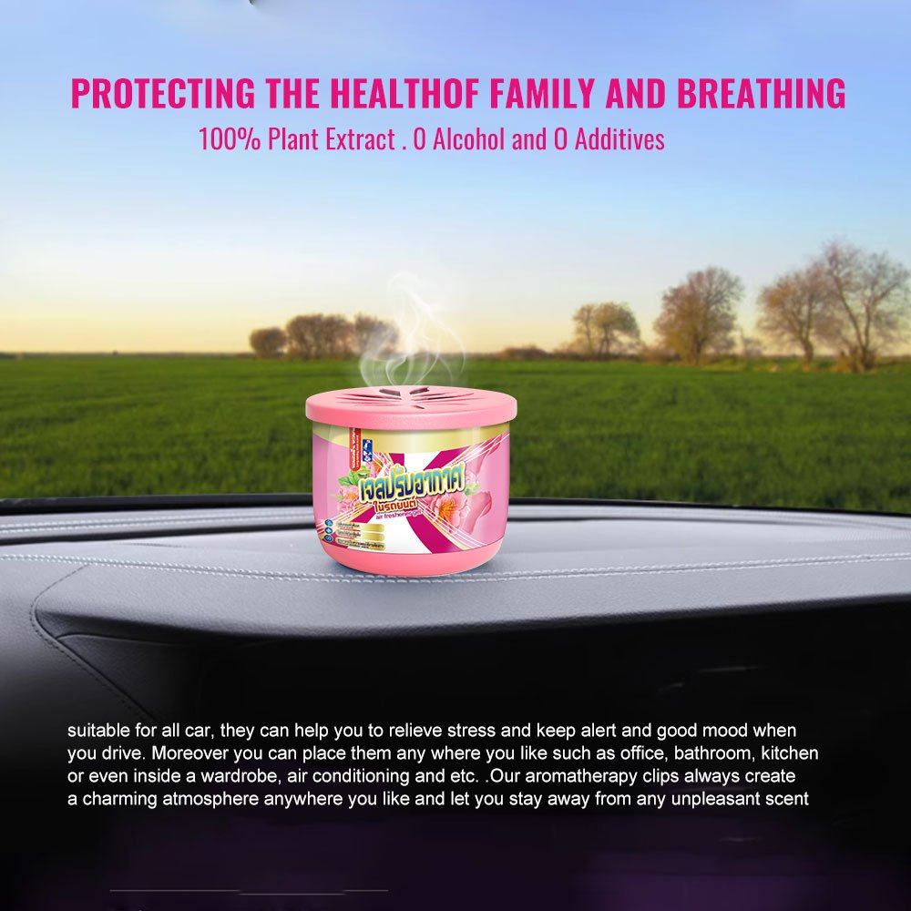 Best Selling Long-Lasting Car Air Freshener from Thailand Custom Scent with Different Smells