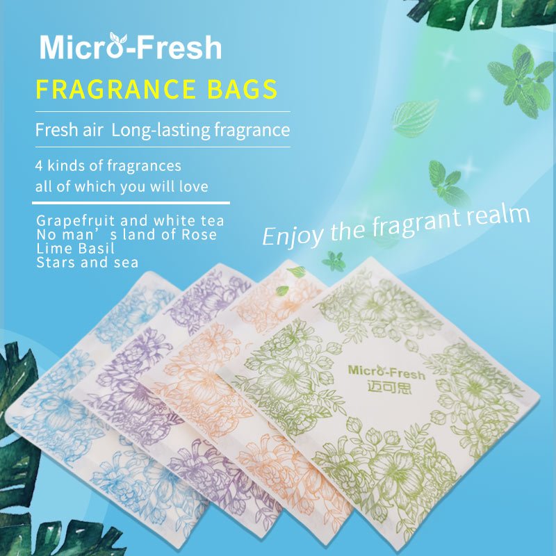 Wholesale custom home closet wardrobe clothes air freshener aroma fragrance scented sachet bag