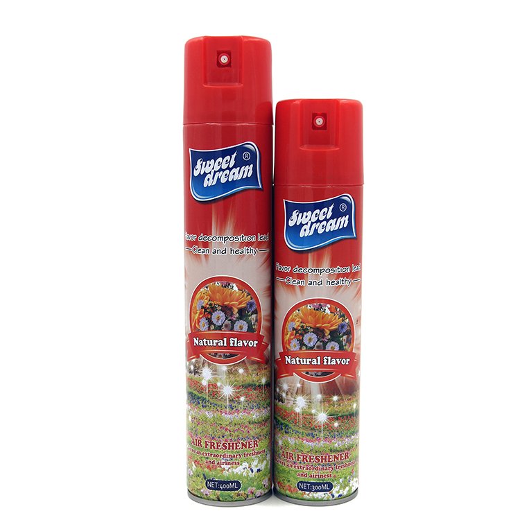 2024 hot sale canned air freshener lemon scented air breath freshener spray fresh air spray