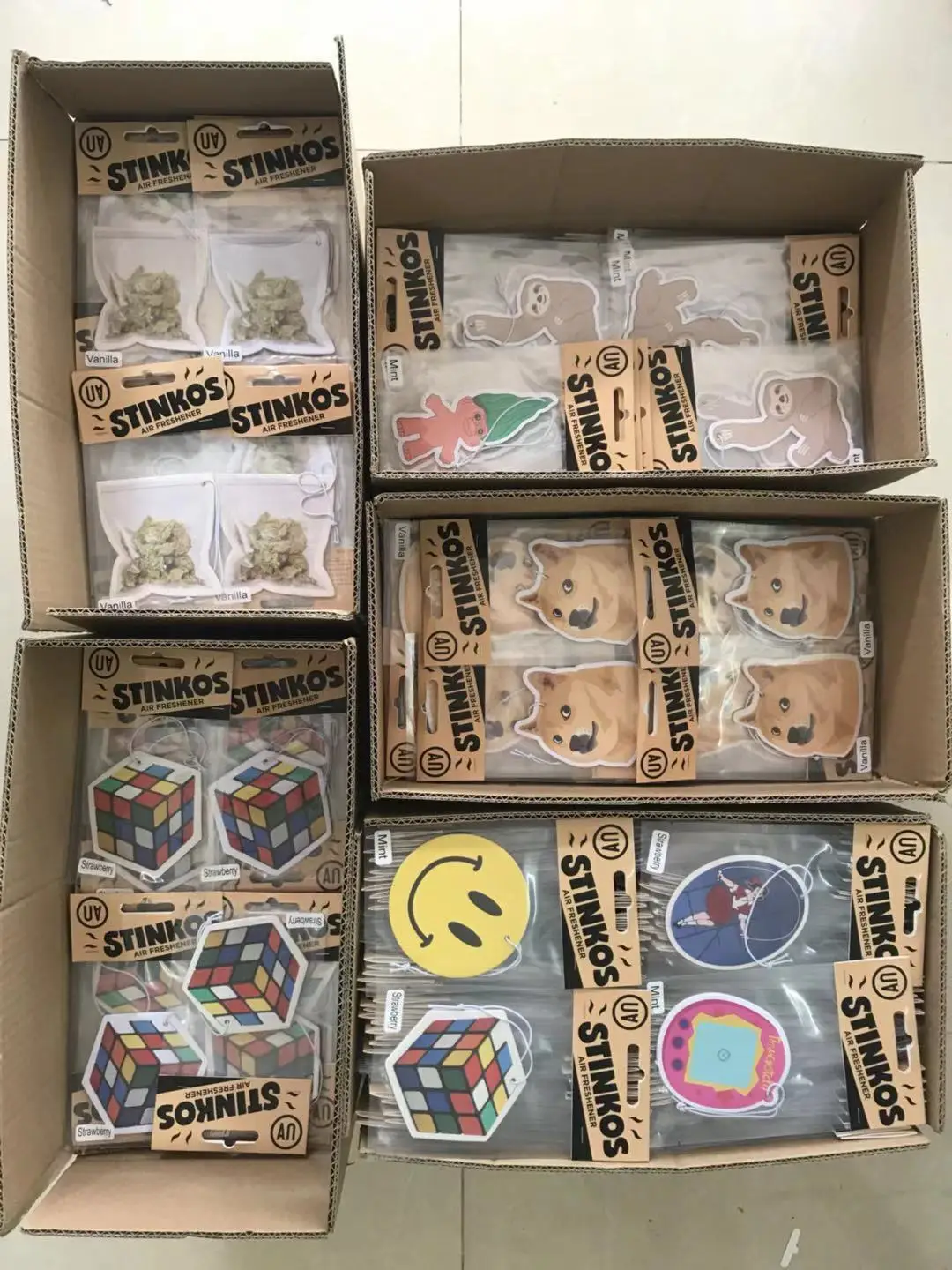 Dropshipping Custom Air Freshener fast production Best quality Car fresh different smell Sneaker Shoe