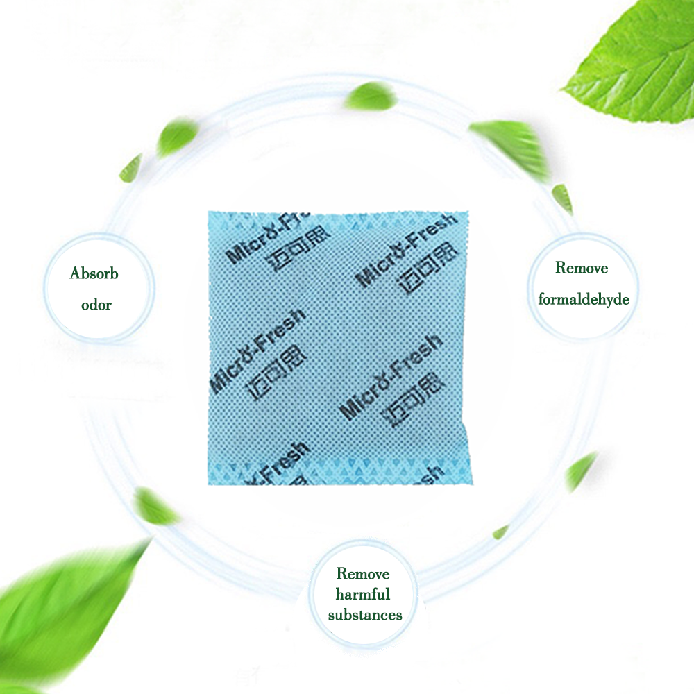 Customizable 50g activated carbon granules air purifying car wardrobe smell odor absorber remover deodorizer bag