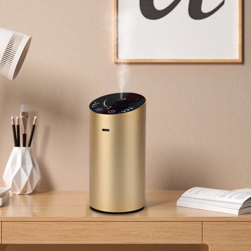 Electric Car Scent Diffuser Aroma Essential Oil Air Freshener Diffuser Machine Home Waterless Mini Portable Aroma Diffuser