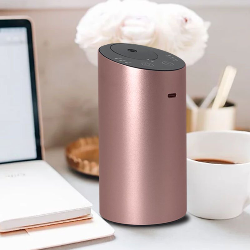 Electric Car Scent Diffuser Aroma Essential Oil Air Freshener Diffuser Machine Home Waterless Mini Portable Aroma Diffuser