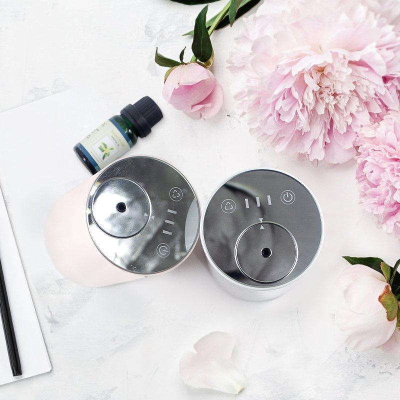 SCENTCARES PR-27 New Usb Pure Essential Oil Waterless Battery Operated Aroma Mini Perfume Diffuser Car Air Freshener