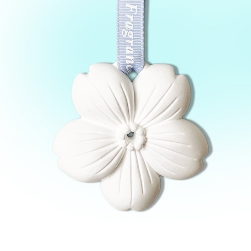 Wholesales Stocked Home Decoration Wedding Gift Hanging Scented Ceramic Flower Porcelain Fragrance Oil Diffuser
