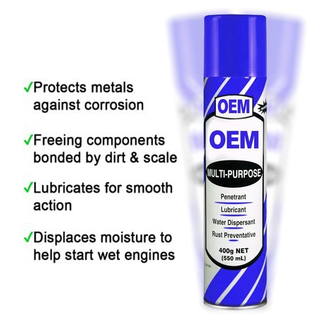 All Purpose Lubricant Aerosol Spray Wholesale Anti Corission Anti-Rust Lubricant Spray Aerosol Manufacturers