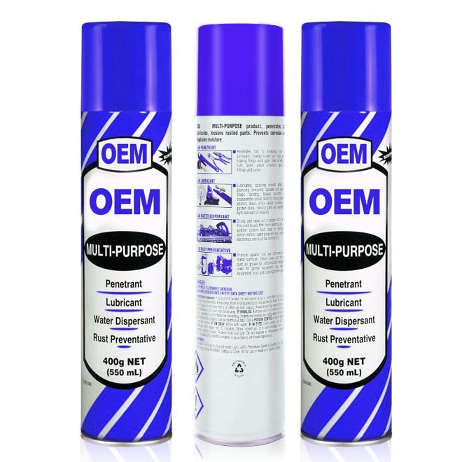 All Purpose Lubricant Aerosol Spray Wholesale Anti Corission Anti-Rust Lubricant Spray Aerosol Manufacturers