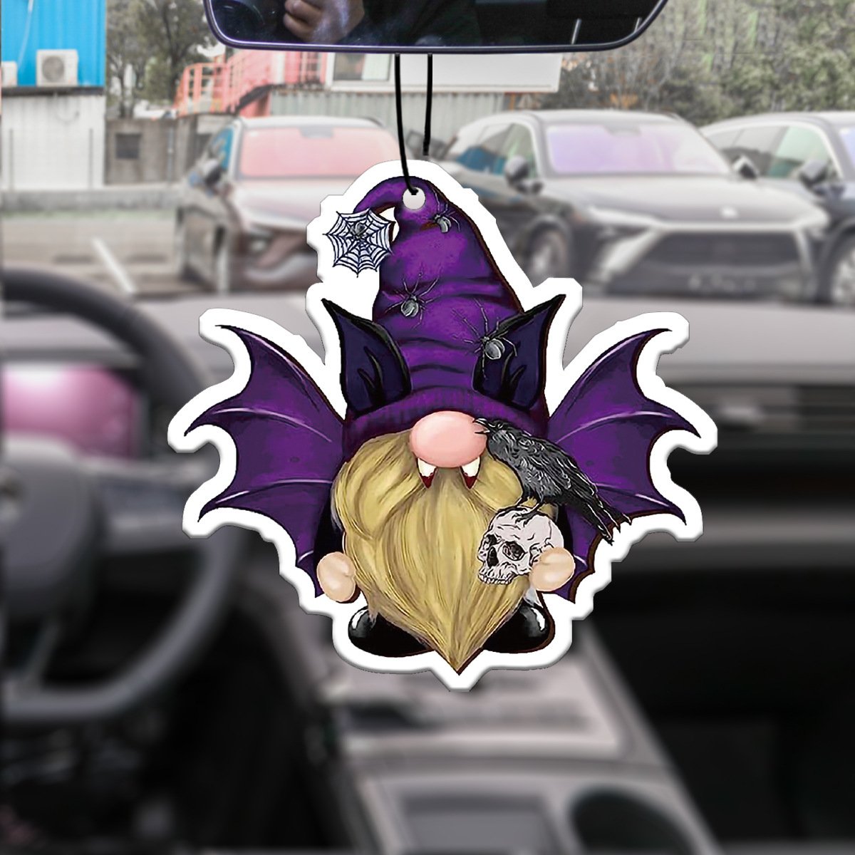 Top Fashionable New Halloween Style Ghost Festival Decoration Custom Cartoon Design Car Air Freshener